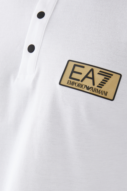 EA7 Label Polo Shirt
